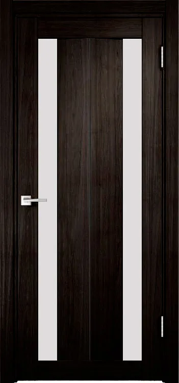 Фото Межкомнатная дверь Легенда Y-6 тон Венге Остекление Сатинат белое